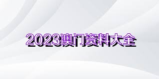 新澳門資料大全正版資料2023,新澳門資料大全正版資料2023，深度探索與預(yù)測